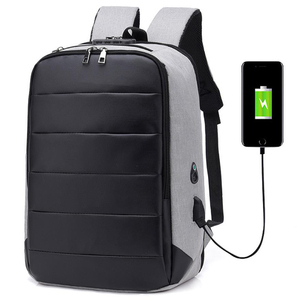 Sac à dos antivol personnalisé grande capacité, imperméable, avec port USB, pour étudiants, sac à dos pour ordinateur portable - Product Image 1
