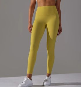 Logo personnalisé doux taille haute Leggings de yoga dames femmes pantalons serrés pour le sport Leggings de course - Product Image 5