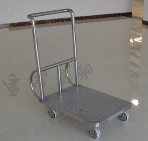 Chariot de golf électrique à surface antidérapante en aluminium à motif, avec roues porte-outils, compatible OEM pour chariots à main et chariots de courses - Product Image 2