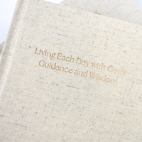 Carnet de notes/agenda personnalisé en lin de haute qualité avec couverture rigide et service d'impression de livres