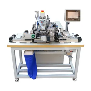 Good quality somax sewing SM-08A automatic waistband attaching sewing machine for underwear manufacturing machinery