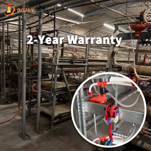 Ampio Pollaio Automatico a Forma di H per Allevamento di Polli da Carne - Dotato di Sistema di Alimentazione e Abbeveraggio - Product Image 4