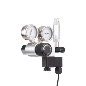 Co2 High Pressure Regulator Lpg CO2 N2 Natural Gas High Pressure Reducing Regulator With Gauge