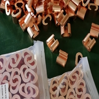 Connecteur de mise à la terre de câble en cuivre pur, type C, modèle standard YY, pour usage industriel, vente en gros, pour projets de mise à la terre mondiaux