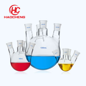 29/32 24/40 2つのネック250ml 500ml 1000ml 5L高温腐食ラウンドボトムフラスコに耐性のあるカスタマイズ可能なガラス - Product Image 3