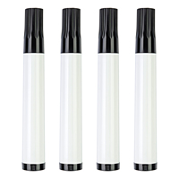 Stylos marqueurs en plastique PP rechargeables vides avec pointe de 3,0 mm et logo personnalisé - à remplir avec votre propre peinture