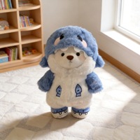Juguete de Peluche Súper Suave y Adorable que se Transforma en un Oso de Peluche con Forma de Corazón para Niñas, Regalo de Cumpleaños con Forro de Malla, Juguete de Peluche Personalizado