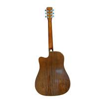 Wood Acoustic Guitar Rosewood Fretboard Spruce Okoume Neck Gloss Finish Studio Performance