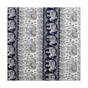 Tissu en coton imprimé Harem à la mode matériau polyvalent pour hommes et femmes vêtements parfaits pour pantalons chemises robes et vêtements de salon - Product Image 1