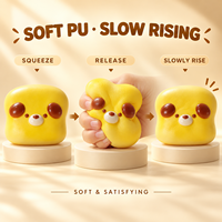 6 Styles de Jouets Squishy Mignons en Forme de Pain, en PU Souple à Remontée Lente, Animaux de Dessin Animé, Toast, Jouets Anti-Stress à Presser pour Enfants de 5 à 7 Ans, Vente en Gros