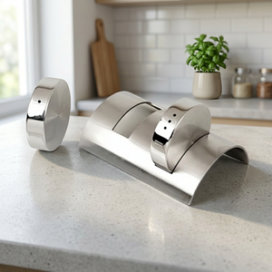 Stainless Steel Rado <b>Salt</b> Pepper <b>Shaker</b> Set Eco-Friendly Dishwasher Safe Kitchen Dining Restaurant Use Wholesale Mayur Exports - Product Image 3