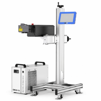 Máquina de Marcado Láser UV con Enfriamiento por Aire de 355nm, Codificador Láser Portátil para Marcado de Logotipos en Plástico