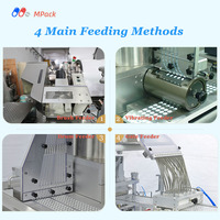 Machine d'emballage sous blister multi-formats DPP120 pour comprimés et capsules Alu-Alu Alu-PVC Ligne automatique