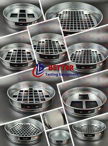 Tamis de sol en acier inoxydable pour tester le sable Équipement métallique conforme ASTM - Product Image 4