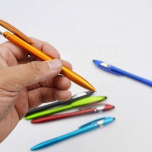 Stylos à bille personnalisés pour iPhone iPad - Stylo d'écriture 2 en 1 à pointe moyenne, encre noire, avec pointes pour écran tactile - Product Image 4