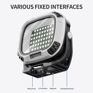 ไฟส่องสว่างกลางแจ้ง Smiling Shark LED 25000H 120Lm/W สำหรับถ่ายวิดีโอและทำงาน - Product Image 2