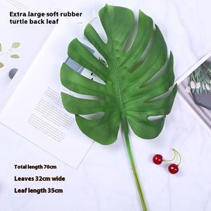 Vente directe d'usine Décoration d'intérieur Plantes artificielles & Feuilles artificielles Monstera Herbe Accessoires de photographie Matériel en tissu - Product Image 4