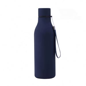 Botella de Agua Personalizada de Acero Inoxidable de 18.5 oz, Ligera y con Aislamiento al Vacío de Doble Pared, Reutilizable con Correa - Product Image 2