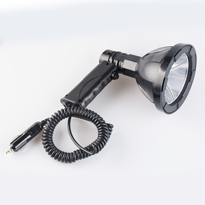 ไฟฉาย LED แบบพกพา 12V 30W สำหรับซ่อมรถยนต์ ไฟทำงานกลางแจ้ง ไฟตกปลา พร้อมสายเคเบิลแบบขดและปลั๊กจุดบุหรี่ - Product Image 1