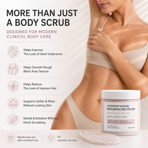<span class=keywords><strong>Exfoliante</strong></span> Corporal Suave KUZEE con Ácido Mandélico y PHA <span class=keywords><strong>para</strong></span> <span class=keywords><strong>Rostro</strong></span>, Axilas y Zona del Bikini, Aclara Axilas Oscuras y Elimina Vellos Encarnados - Product Image 5