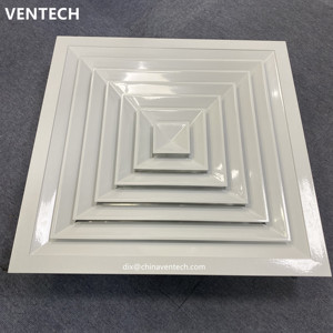 HVAC 24X24 Trở Lại Lưới Tản Nhiệt Cho Thả Trần Quảng Trường 4 Cách <span class=keywords><strong>Air</strong></span> Vent <span class=keywords><strong>Diffuser</strong></span> - Product Image 2