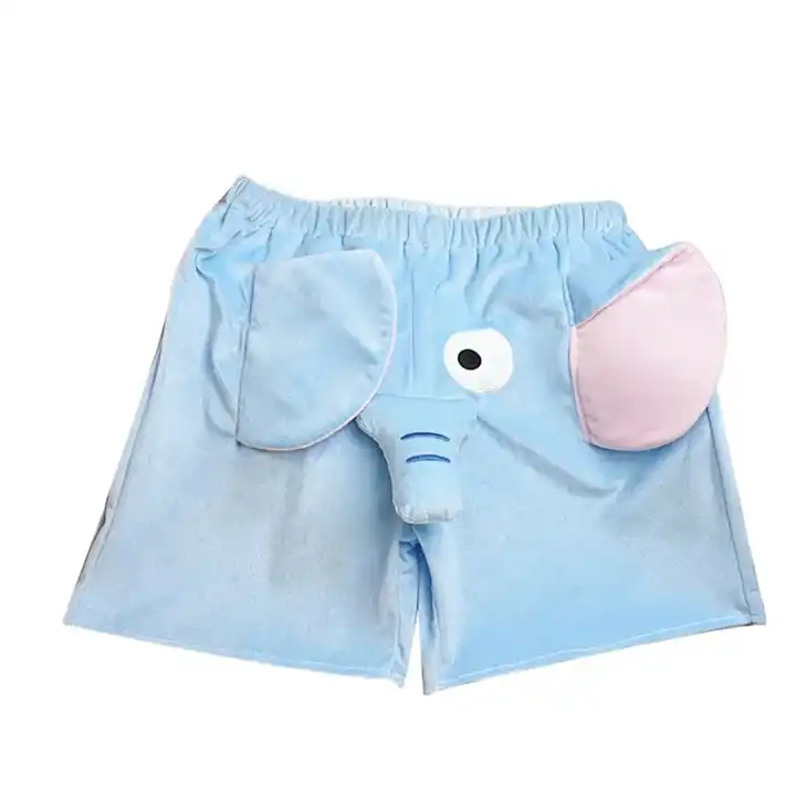 Summer cute flying elephant trunk cartoon