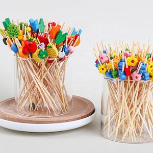 Forniture per feste per antipasti bastoncini di frutta <span class=keywords><strong>compleanno</strong></span> hawaiani decorazioni per feste in piscina miste stuzzicadenti di frutta - Product Image 6