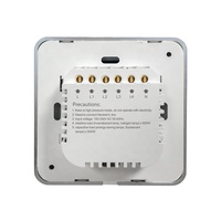 Interrupteur mural intelligent Zigbee personnalisé pour la maison connectée, norme britannique et européenne, 4 gangs, compatible Alexa, sans fil, Smart Life, 10A, pour éclairage