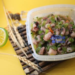 Pulpo cocinado instantáneo con sabor japonés Listo para comer Ensalada congelada Topping Sushi Sabor a mostaza dulce Bolsa empaquetada Directo a China - Product Image 2
