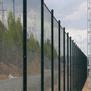 High-<b>Security</b> Galvanized Steel Welded Wire Mesh 358 Anti-Climbing Guardrail Panels Anti-Theft Anti-Cutting Durable Eco-Friendly - Product Image 2