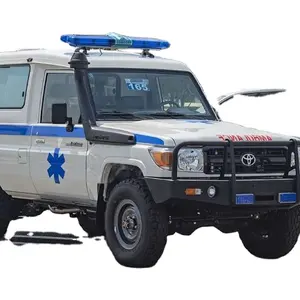 2021 mainan Land Cruiser Hardtop ambulans menggunakan mobil murah dari Jepang Dubai Jerman untuk dijual diskon besar mesin bensin Diesel kiri