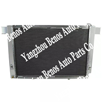 Ventilateur de carénage de radiateur en aluminium à 4 rangées pour Chevy C/K C10 C20 C30 K10 GMC Pickup 1967-1972