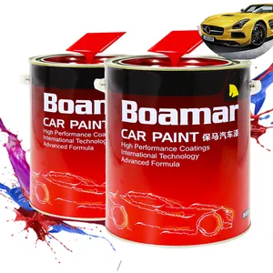 Boamar-masilla automotriz para relleno de carrocería, pintura de coche, reacabado automático, aerosol acrílico dorado, servicio OEM, más fina para pintura de coche