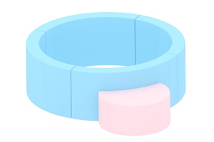 Thiết bị chơi mềm mại tùy chỉnh theo phong cách Macaron, bộ đồ chơi mềm mại cho trẻ em, khu vui chơi trong nhà - Product Image 2