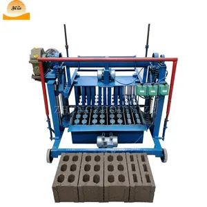 6 Inches Holle Bestrating Blok Maker Machine Prijs Automatische Elkaar Grijpende Zand Baksteen Leggen Making Machine In Ethiopië