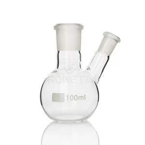 Frasco de destilación de laboratorio RONGTAI, distribuidor de China, 5003, 500ML, 29/32-19/26, cristalería de laboratorio, matraz de fondo redondo en ebullición - Product Image 4