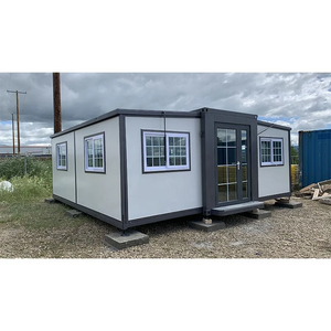 บ้านตู้คอนเทนเนอร์20FT ขยายได้บ้านออฟฟิศพร้อมพื้นที่โต๊ะทำงานที่ขยายได้ทำจากจีนมีฉนวนกันความร้อนติดตั้งง่าย - Product Image 4