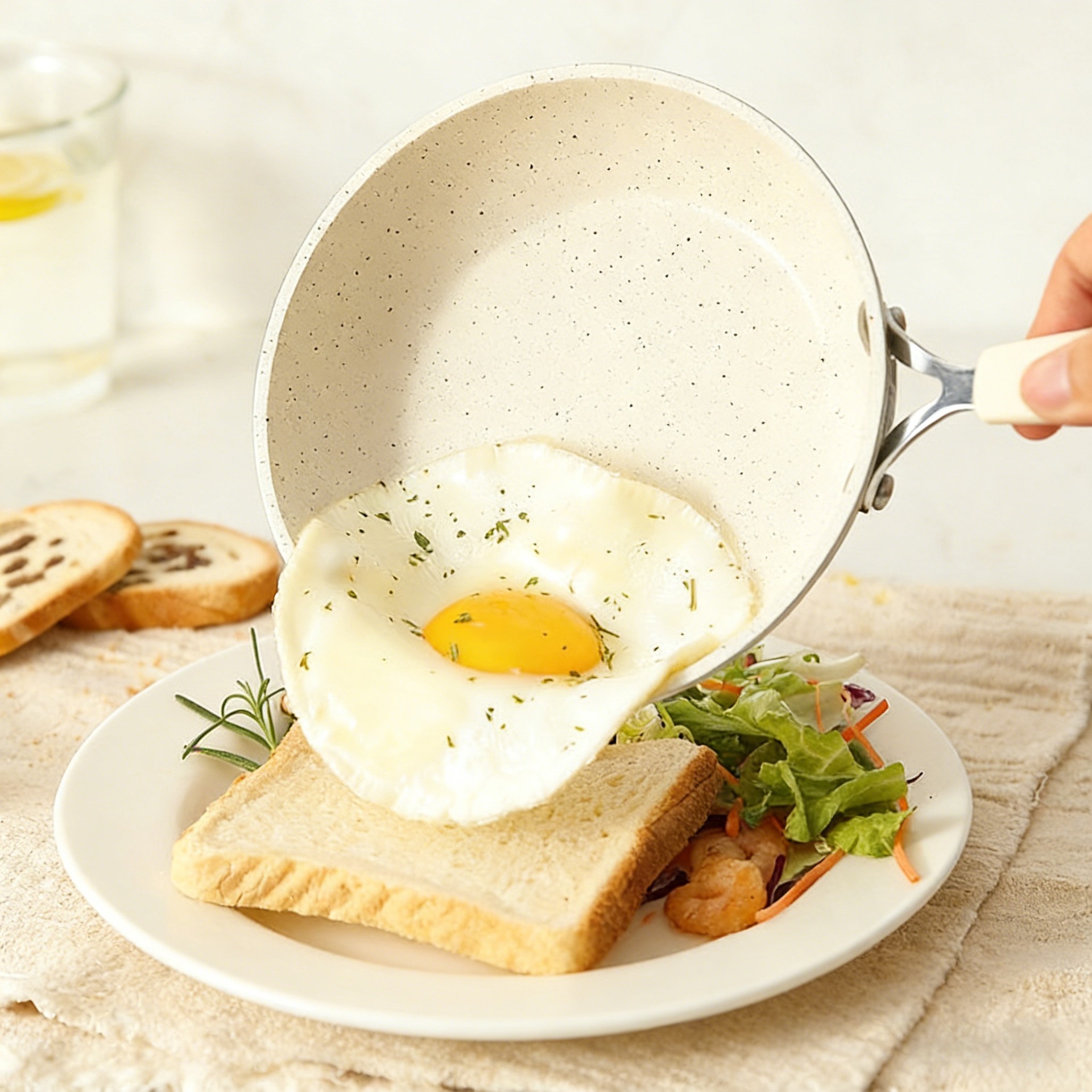 Poêle à crêpes et à œufs de 16 cm (sans couvercle)