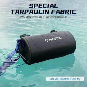 Sac de rangement multifonctionnel pour guidon de vélo de grande capacité, sac de tube avant de vélo avec bandoulière - Product Image 2