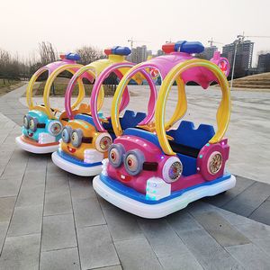 Voiture <span class=keywords><strong>tamponneuse</strong></span> électrique LED en fibre de verre, colorée, à grands yeux, pour le plaisir parent-enfant, idéale pour la maison, les centres commerciaux et les parcs d'aventure. - Product Image 4