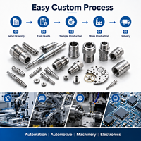 Servicio de Mecanizado CNC Personalizado OEM, Piezas Mecanizadas de Precisión en Aluminio y Acero Inoxidable para Compradores de Ingeniería del Reino Unido