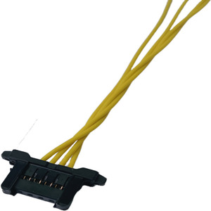 HRS DF51K SignalBee <span class=keywords><strong>2</strong></span>.0mm Pitch Center Lock Housing Single Row <span class=keywords><strong>2</strong></span>-6P + Dual Row 4-30P 3A UL1061 22AWG 300V Kabel Harness Kustom - Product Image 2