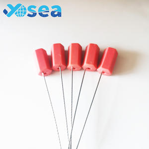 Sello de alambre de acero recubierto de plástico imprimible personalizado de fábrica Alambre de hierro galvanizado recubierto de ABS para contenedores <span class=keywords><strong>IMCA</strong></span> - Product Image 1