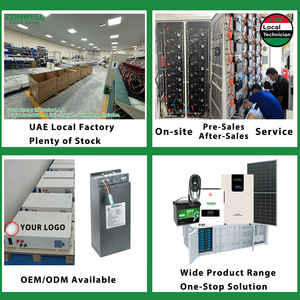 Unidad de almacenamiento de energía doméstica en stock de los Emiratos Árabes Unidos 51,2 V 340AH 17.5kWH Lifepo4 Conexión de red híbrida Puerto de comunicación CAN para electrodomésticos - Product Image 6