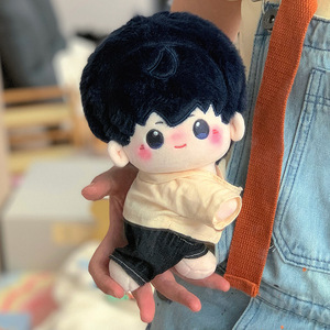ผู้ผลิตตุ๊กตาผ้ากำมะหยี่แบบกำหนดเอง ตุ๊กตาเด็กผู้หญิงทำจากวัสดุโพลีเอสเตอร์ 40K บรรจุใยฝ้าย PP รับผลิตแบบ ODM/OEM พร้อมเสื้อผ้าตุ๊กตาตามสั่ง - Product Image 5