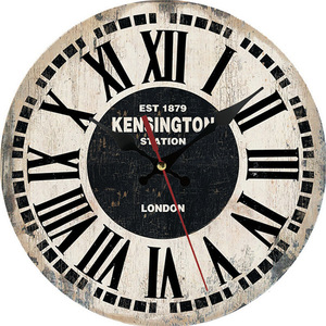 Horloge murale analogique moderne à aiguilles, style antique, avec corps en <span class=keywords><strong>cristal</strong></span>, thème Parisien, pour décoration de maison de campagne française, salon et chambre à coucher - Product Image 5