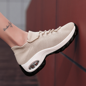 <span class=keywords><strong>2021</strong></span> Chaussure, calcetín de tacón informal para mujer, zapatillas ligeras para caminar y deportes, calzado para correr, transpirable, Tenis femeninos de primavera - Product Image 5