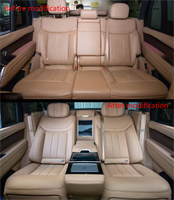 Housses de siège d'accessoires de voiture sur mesure pour 5 sièges ensemble complet en cuir de qualité supérieure pour Land Rover Range Rover Evoque