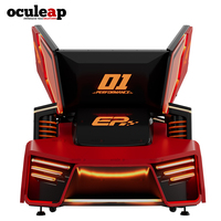 Simulador de Carreras VR 5D, Simulador de Conducción con Movimiento, Realidad Virtual, Área de Juegos Interior, Simulador de Superdeportivos F1, Máquina de Juegos Arcade 7D
