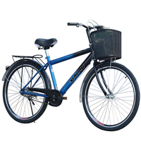 Tianjin 26 pouces vélo de croisière à vitesse unique avec frein de caboteur nouveau modèle de cadre en acier populaire sur le marché russe pour les adultes